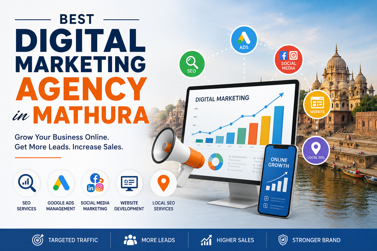Digital Marketing Agency in Mathura: Why Most Businesses Fail Online